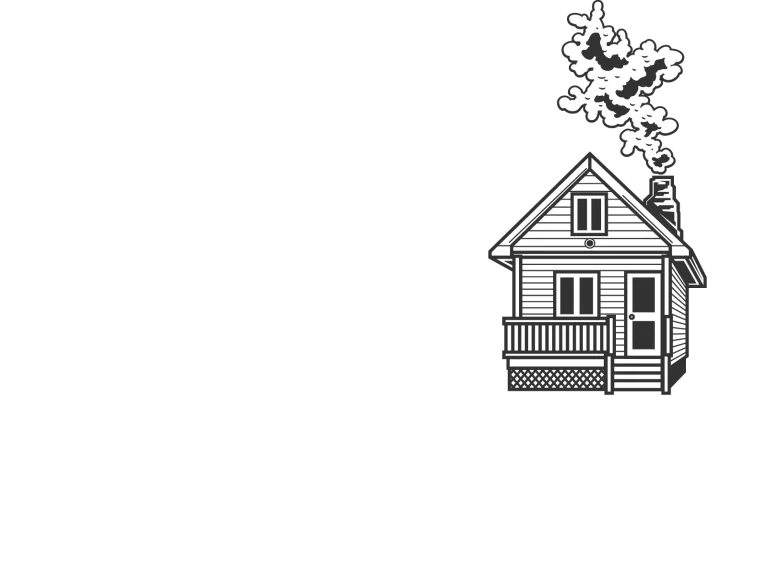 tree house logo white